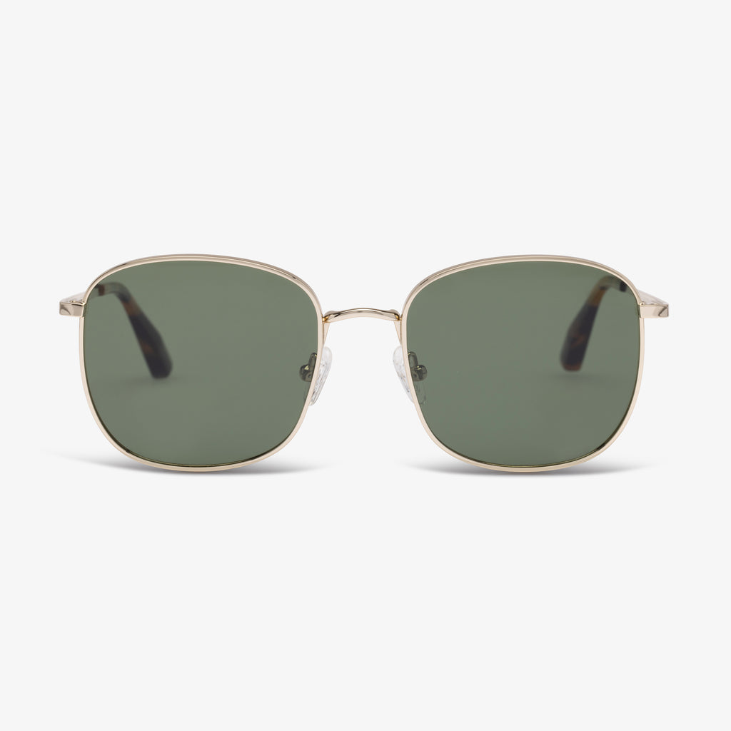 GOLD - GREEN POLARIZED LENS